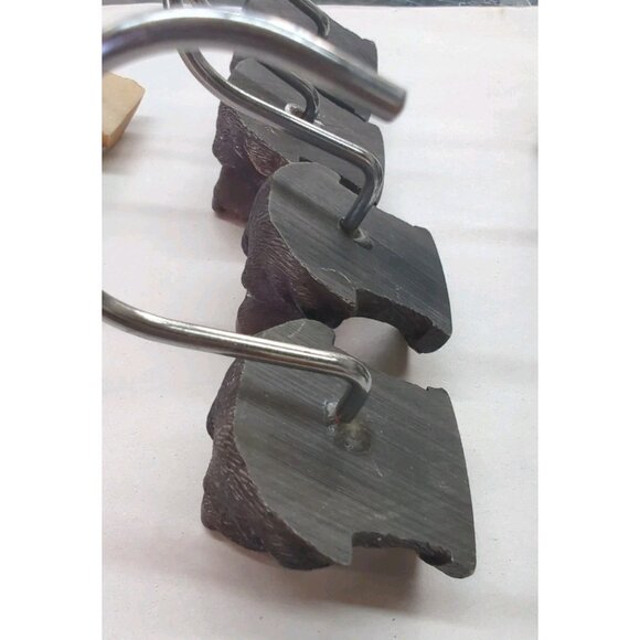 Set of 12 Labrador Retriever Shower Curtain Hooks Black Brown & Blonde Labs - Picture 7 of 14